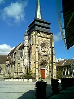 Notre Dame Church in Neufchâtel-en-Bray