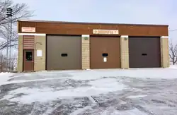 New Hartford Town Hall in Nodine, Minnesota