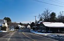 View of entrance of New Ringgold, Pennsylvania