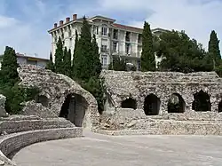 The Cimiez Arena in Nice