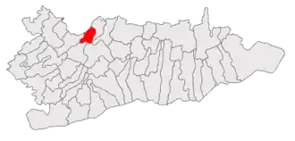 Location in Călărași County