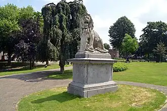 Park sculpture by Henri Leeuw sr.
