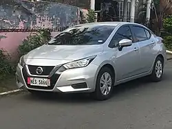 2022 Almera 1.0 Turbo EL (Philippines; pre-facelift)