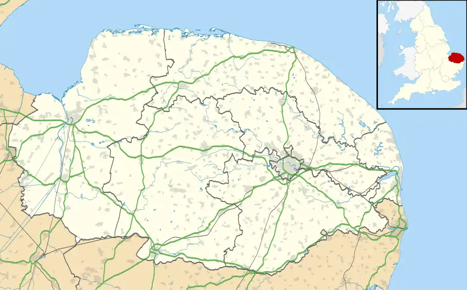 Cromer is located in Norfolk