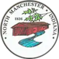 Official seal of North Manchester