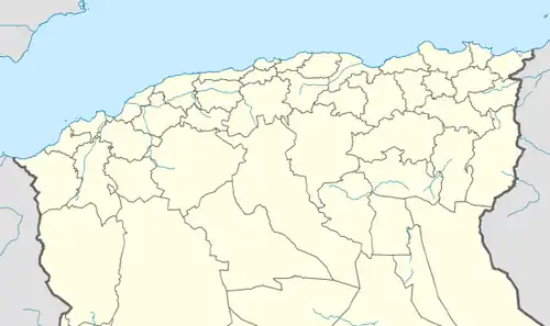 2014–15 Algerian Men's Volleyball League is located in Northern Algeria