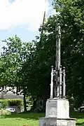 St. Mary’s Church, War Memorial and Queen Elizabeth Oak