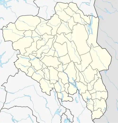 Slidrefjord is located in Innlandet