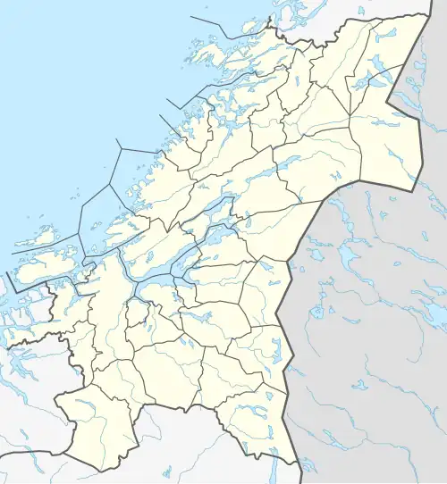 Beitstad is located in Trøndelag