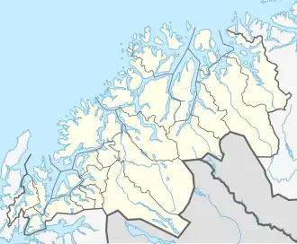 Laberget is located in Troms