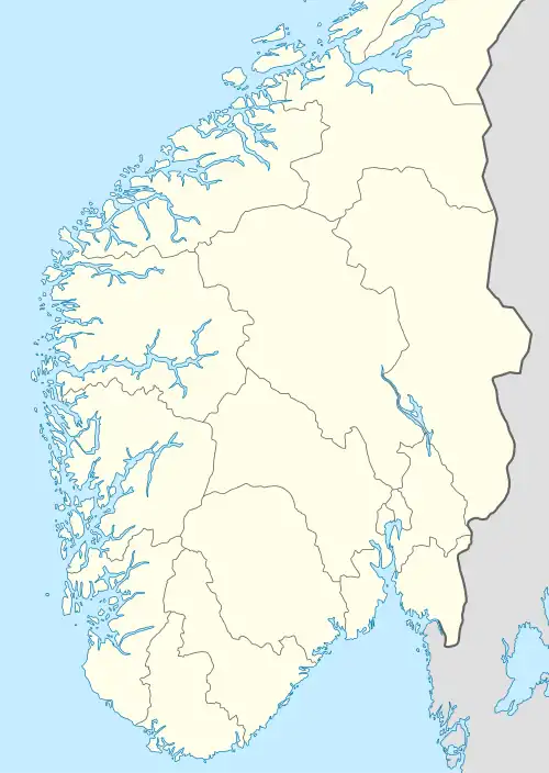 Norwegian First Division is located in Norway South