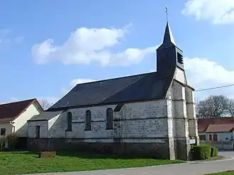 The church of Noyelles-lès-Humières