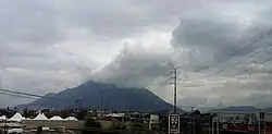 Clouds over Cerro de la Silla in 2021