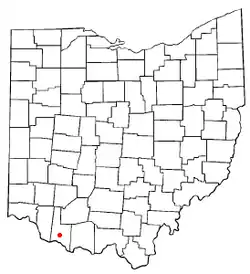 Location of Georgetown, Ohio