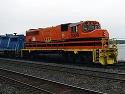 RLK #3029 entering the CP Sudbury yard