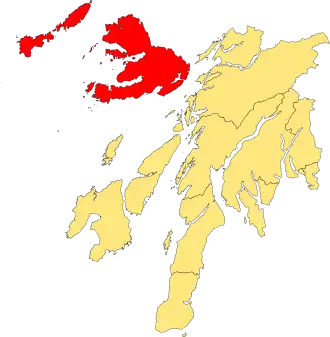 Location of the ward