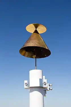 Copper discone antenna for VHF or UHF