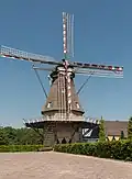 Oerle, windmill: korenmolen Sint Jan