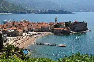 Budva is one of the main tourist destinations