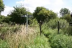 The site of the old medieval church and graveyard. The church survived until 1980 before it was demolished after expansion of the churchyard