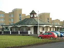 The Old Starter's Box. Previously it was a golf course starter's box