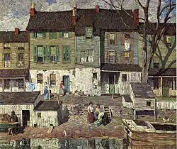 On the Canal, New Hope (1916)
