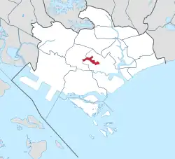 Location in Central Region