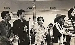 Members (From Left to Right): Kituxi, Marito, Adolfo Coelho, Higino and Tony do Fumo