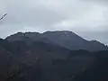 Mount Sanjō from Mount Ōtenjō (5/2009)