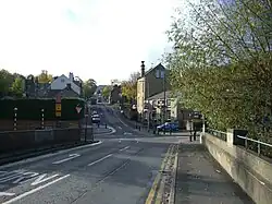 The centre of Oughtibridge