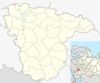 Parusnoye is located in Voronezh Oblast