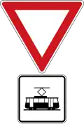 Yield to trams