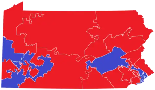 2010 Pennsylvania United States House of Representatives election by Congressional District