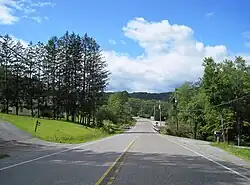 PA 120 westbound in Allison Township