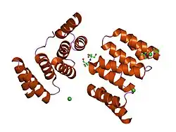 1elw: Crystal structure of the TPR1 domain of HOP in complex with a HSC70 peptide