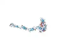 1z7z: Cryo-em structure of human coxsackievirus A21 complexed with five domain icam-1kilifi