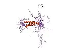 2cpt: Solution structure of MIT domain from human SKD1