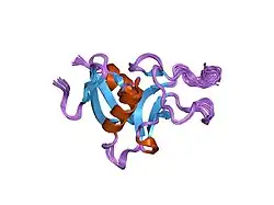 2go0: NMR solution structure of human pancreatitis-associated protein