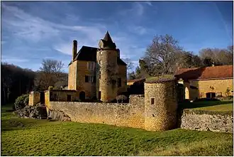 The Cluzeau Manor in Proissans