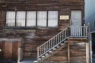 1937 replacement of the Pacific Biological Laboratories building, 2014[24]