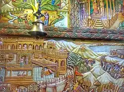 Interior in Shri Padmavati Purwal Digamber Jain Mandir