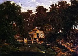Paggi's Mill on Barton Creek, 1885