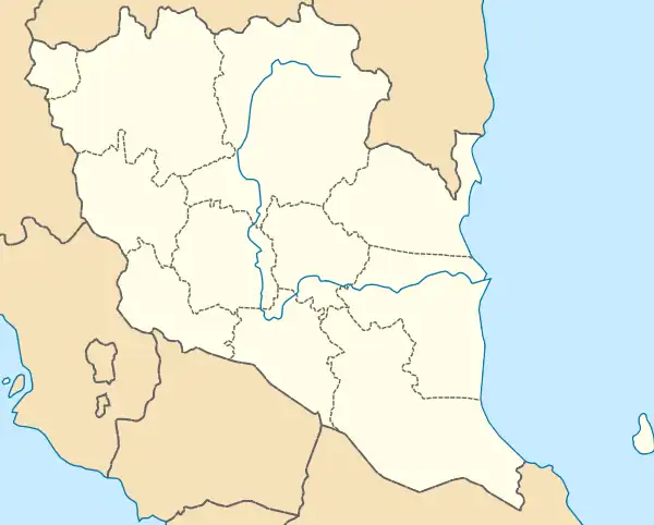 Mentakab is located in Pahang