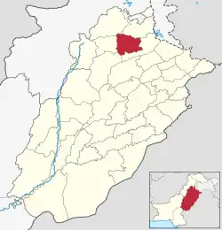 Chakwal is located in the north of Punjab.