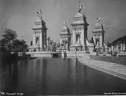 Triumphal Bridge (1901), Pan-American Exposition, Buffalo, New York, John M. Carrere, architect