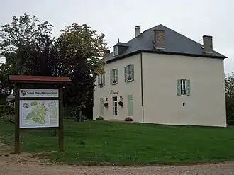 The town hall in Saint-Priest-Bramefant