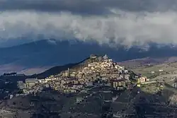 View of Anzi, Basilicata