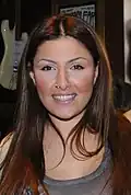 Helena Paparizou, winner of the 2005 contest for Greece.