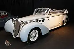 1939 6C 2500 Cabriolet by Gebrüder Tüscher of Zurich. Chassis no: 913014