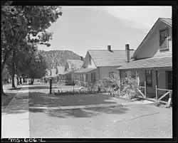 Part of company housing project, Independent Coal & Coke Company, Kenilworth Mine, Kenilworth, 1946